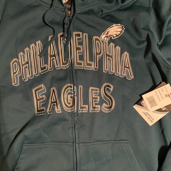 NFL Philadelphia Eagles Hands High Hoodie XXL NWT - Picture 8 of 10
